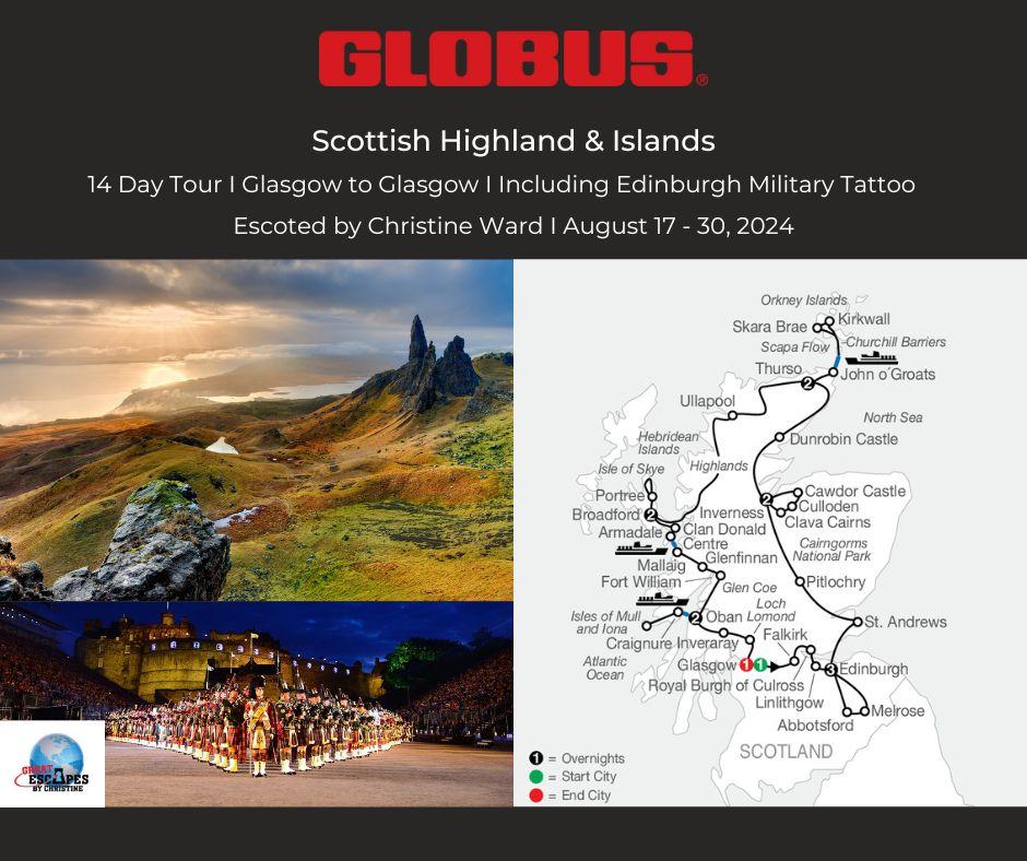 SCOTLAND August 17-30, 2024 - background banner